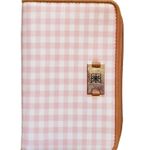 Light Pink Gingham Crossbody Wallet Photo 2