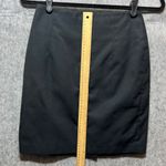 Nordstrom Vintage Classic Black Pencil Skirt Professional Office Wear Size 6 90s Photo 3