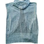 Lululemon Calm and Collected Wrap Heathered Sailboat Navy XL Linen Cotton Hoodie Photo 7