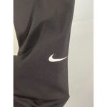 Nike  Dri Fit Womens Black Cropped Leggings Athletic Workout Yoga Sz M Photo 1