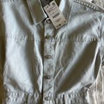 ZARA New  denim silver romper playsuit Photo 2