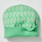 Free People Intimately Limitless Logo Beanie Ribbed Knit Green NWOT Photo 0