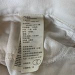 Abercrombie & Fitch Y2k Off White Jean Shorts Cuffed Sz 4 27 Photo 3