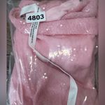 Lucy in the Sky  Sequin Side Ruched Strapless Dress in Pink size large NWT Photo 6