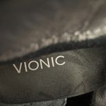 Vionic Bromley 322 Grey Suede Snakeskin Heeled Ankle Booties Size 8 Photo 4