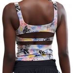 Nwt Free People FP Movement Never Better Long Tank Mystic Floral Combo Size S White Photo 2