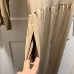 Halara NWT Tan Long Sleeve Jumpsuit size L. 4 way stretch. Photo 1