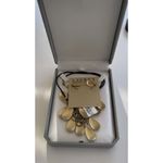 Ralph Lauren Vintage  Necklace Statement Chunky Curb Drops Chain Gold Tone 18”NWT Photo 7