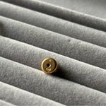 NWOT Julie Vos Gold hoop heart earrings Photo 5