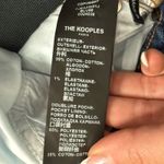 The Kooples Katy Blue Earth Dot Silver Studded Straight Leg Denim Jeans size 28 Photo 4