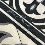 Vera Bradley Night and Day Knot Convertible Shoulder/Clutch Black/Gray/White Bag Photo 14