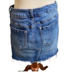 Altar'd State Denim Skirt With Fringe Photo 1