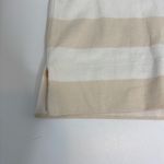 Everlane  Organic Cotton Polo Short Sleeve Weekend Dress Chesnut, White Stripe M Photo 2