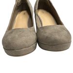 Apt. 9  Women's‎ Faux Suede Platform Wedge Ballet Shoes Size 8.5 Photo 1