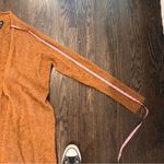Eileen Fisher  Women's Long Duster Mohair/Wool Cardigan Burnt Orange Photo 7