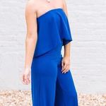 These Three Boutique blue jumpsuit Photo 0