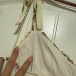 Reformation  Nikita Jolie Cream Floral Dress Photo 12