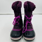Sorel Purple Women's Warm Winter Waterproof Snow Boots Size US 5 UK 4 Photo 6