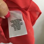 Banana Republic Coral Ruffle Front Sleeveless Wrap Dress Midi Womens Size… Photo 5