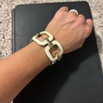 Vintage two tone Bracelets Gold Photo 4