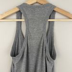 Lululemon Mini Stripe Hearthered Arctic Grey White Yogi Racerback IV Tank Top Photo 8