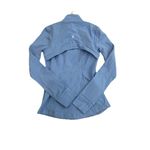 Lululemon Define Jacket Luon Blue Nile, Size 8 Viral Bbl Athletic Jacket New Photo 4