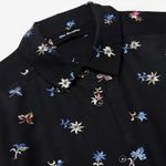 The Kooples Embroidered Floral Button Down Size XS NWT Semi Sheer Photo 4