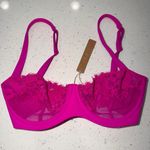 SKIMS  32D FEMME LACE BALCONETTE BRA FUCHSIA NWT Photo 2
