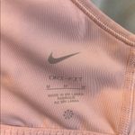 Nike Women’s Racerback Athletic Padded Sports Bra Pink and Gray Size Medium Photo 7