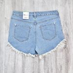Pearl Accent Denim Shorts 8/29 Blue Photo 1