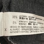 ZARA  Trafaluc Drop Waist Peplum Dress Long Bell Sleeves Gray Size Small Photo 5