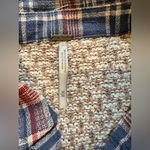 Free People  Women’s Fireside Nights Plaid Button-Down Shirt Photo 4