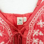 Billabong ‎ Womens Dress Size XS Coral Mini Embroidered Boho Surf Coastal Cowgirl Photo 3