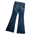 Hudson  Distressed Dark Wash Flare Leg Jeans Size 27 Photo 1