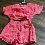 HYFVE orange top and shorts Photo 0