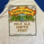 NEW SIERRA NEVADA PALE ALE PORTER STOUT BEER LABEL BASEBALL TEE White Photo 3
