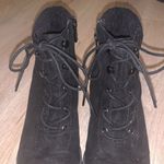 Torrid  Woman’s Ankle Faux Suede Sock Lined Booties Photo 2