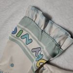 Women’s Kawaii Top Teddy Bear Ruffles Button Shirt Pajama Lounge size Small Photo 4