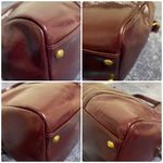 YSL Yves Saint Laurent Burgundy Soft Leather Bag Photo 5