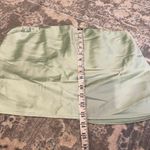 Forever 21  Turquoise Satin Mini Skirt Photo 3