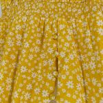 Collective Concepts Long Sleeve Button Front Floral Print Dress Yellow Floral XL Photo 5