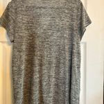 Juicy Couture Gray Knit Top Beaded Neckline Casual Comfy Tee XL Photo 4