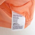 American Eagle Y2K  Womens Top Size L Peach Graphic Logo Slouchy‎ Casual Cropped Photo 3