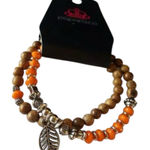 Paparazzi  WONDERFULLY WOODLAND ORANGE BRACELET Photo 0