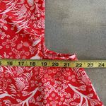 Old Navy  Red and White Sleeveless Flyaway Blouse (830) Photo 7