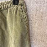 ZARA Women Size 2 Sage Green Corduroy Pockets Casual Trouser Pants Photo 2