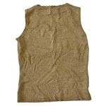 J.A.C. Gold Metallic Tank Top Size M Photo 5