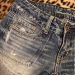 American Eagle GUC Shorts Women’s Size 2 AEO Distressed Denim Jean Shorts Photo 2