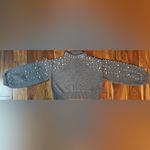 ZARA Pearl Knit Cropped Sweater Photo 2