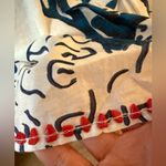 Soft Surroundings  Beach Cover Up Blouse Seychelles Beaded Tunic Top Fish Coral Photo 9